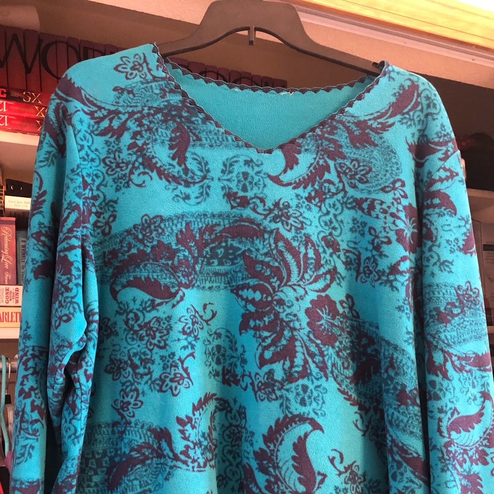 Coldwater creek fleece sweater 3x